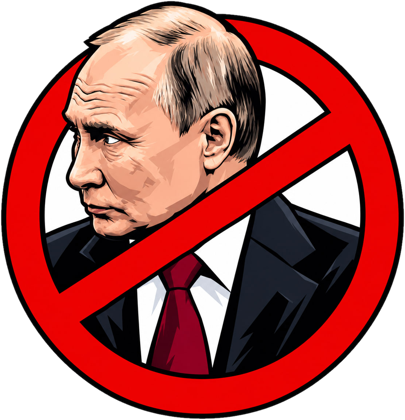 No Putin logo